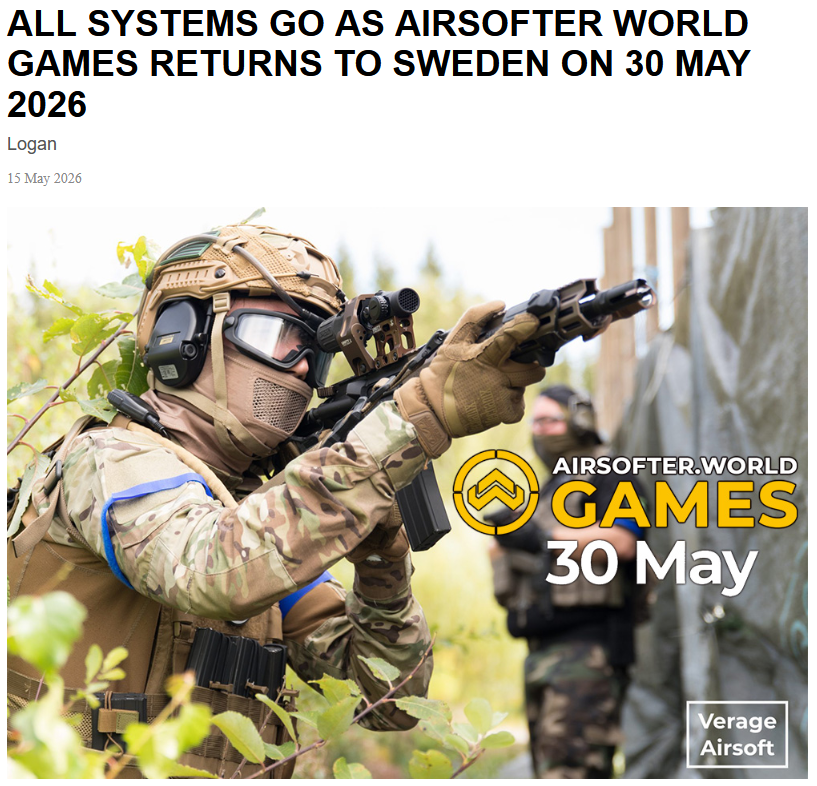 AWG SWEDEN – Press, Popular Airsoft